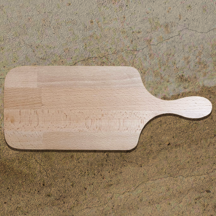 Griffbrett Buche geölt gross mit Gravur