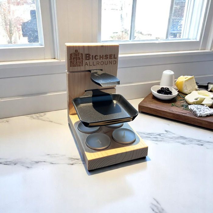 Raclette-Brett mit Gravur